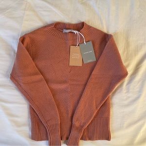 Everlane Stroopwafel ReCashmere Sweater XXS in Faded Sienna